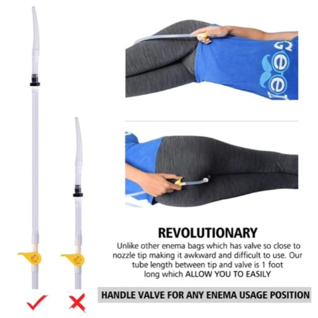 Cosmos Healing Enema Kit | Six Replacement Tips