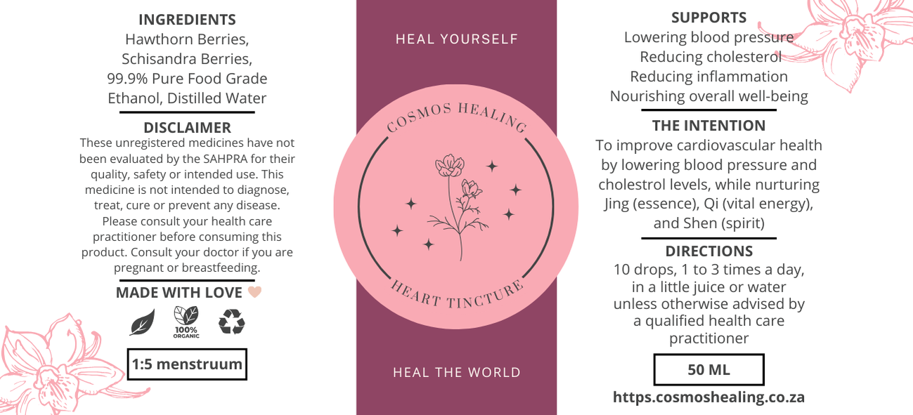 Cosmos Healing Heart Tincture 50ml
