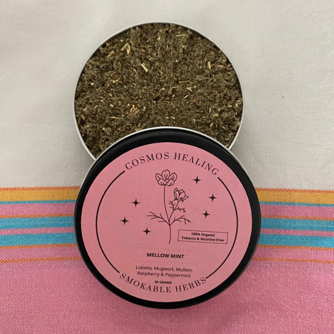 Cosmos Healing Smokable Blend | Mellow Mint | 30g