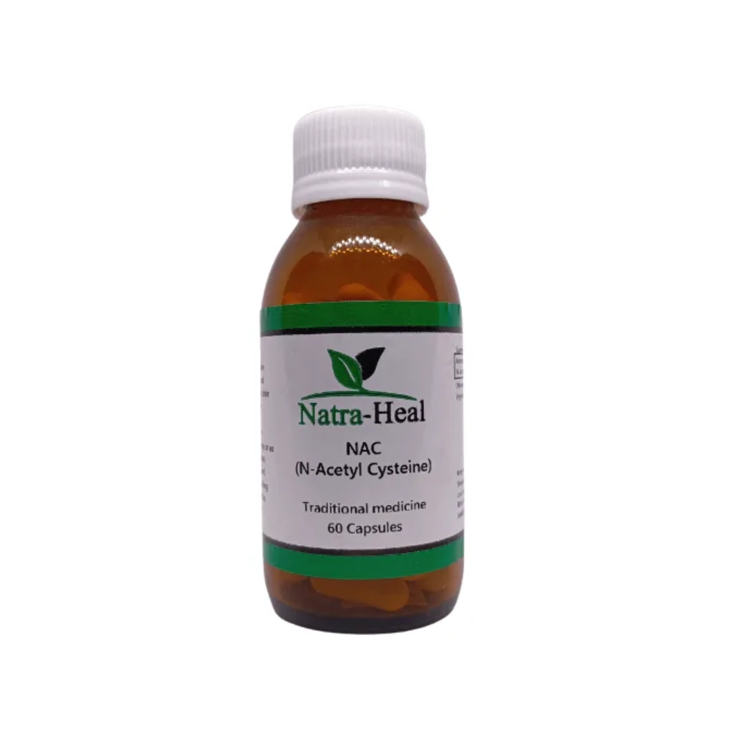 Natra-Heal NAC (N-Acetyl Cysteine) - 60 Capsules