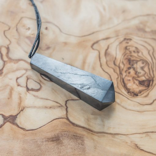 Shungite Pendulum Pendant Necklace | EMF Protection
