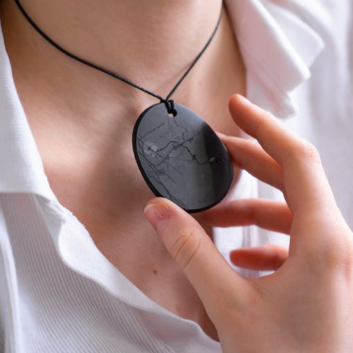 Shungite Shapeless Necklace | EMF Protection