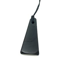Shungite Trapezoid Pendant Necklace | EMF Protection