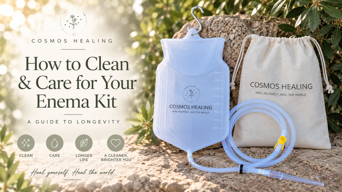 How to Clean & Care for Your Enema Kit: A Guide to Longevity