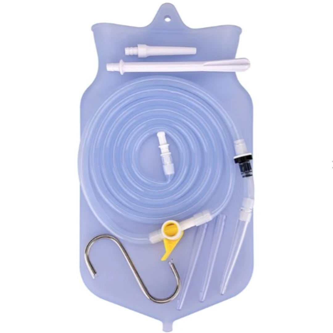 Cosmos Healing Enema Kit | Medical Grade Silicone  | 2 Litre