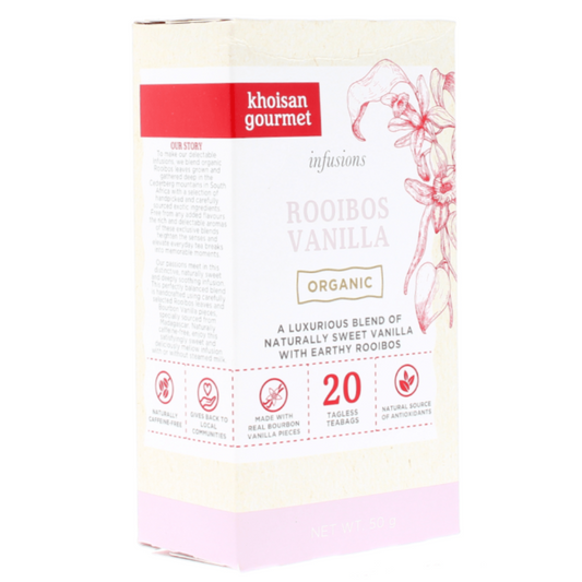 Khoisan Gourmet Vanilla Tea - Cosmos Healing