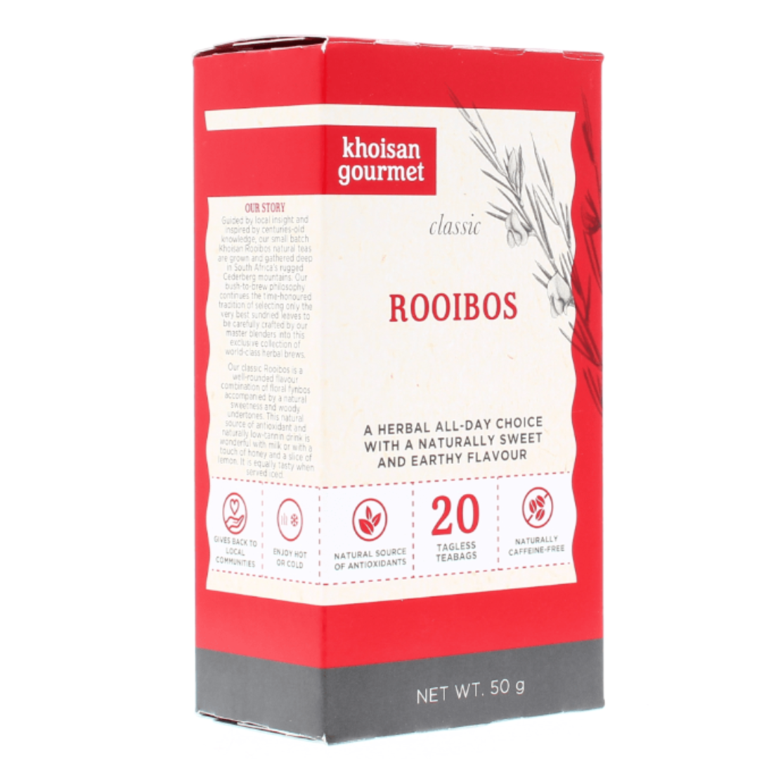 Khoisan Gourmet Classic Rooibos Tea - Cosmos Healing